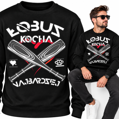 BLUZA ŚMIESZNA ŁOBUZ